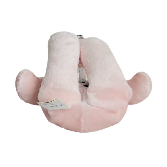 Beary Thoughtful Pink Beanie Dance Teddy Bear 9" Plush Stuffed Animal Embroidery - Picture 5 of 11